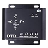 TOMTOP 2CH Car Security Mini DVR SD Video/Audio CCTV Recorder