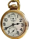 #M4C Elgin Antique Railroad Pocket Watch 16 Size 21J BW Raymond Wind Indicator Circa 1913