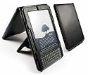 Tuff-Luv Traditional Leather Case Cover and Stand For Amazon Kindle 3