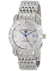 Swiss Legend Womens SL-23024F Marquise Collection Diamond Stainless Steel Watch