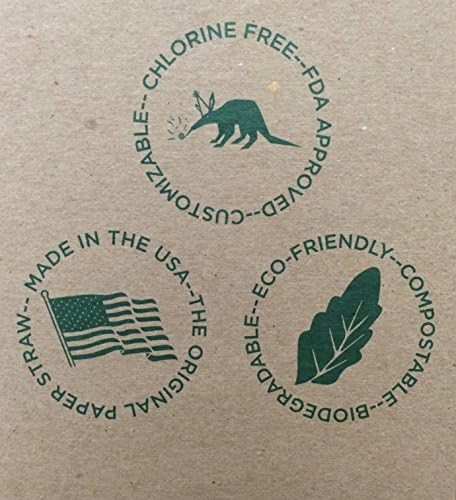 Spiders Paper Drinking Straw (Qty of 100)