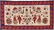 Tapestry Wall Hangings In Applique Patchwork Thread And Mirror Embroidery Home Decorating And Furnishing For Interiors Handcrafted Asian Bedroom D&eacute;cor (agwall052)