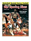 Sporting News Magazine March 25, 1978 - King of the Court - Kareem Abdul-Jabbar, Los Angeles Lakers Photographic Poster Print, 12x16