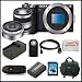 Sony Alpha Nex-5N Kit with 18-200mm & 16mm Lenses. Package Includes: Sony Nex5N Digital Camera, Sony E-Mount 18-200mm f/3.5-6.3 Zoom Lens, Sony E-Mount SEL16F28 16mm f/2.8 Wide-Angle Alpha E-Mount Lens, Extended Life Battery, Rapid Travel Charger, 16mm Memory Card, Memory Card Reader, HDMI Cable, Remote Control, SSE Microfiber Cleaning Cloth and Soft Carrying Case