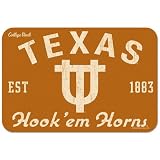 NCAA Texas Longhorns Burnt Orange 20'' x 30'' College Vault Welcome Mat