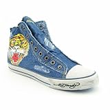 ED HARDY 11SHR702M HR Dio Sneakers Shoes Blue Mens