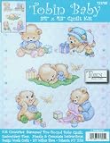 BABY BEARS QUILT STAMPED CROSS STITCH KIT-34X43