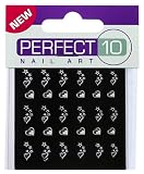 Perfect 10 Nail Art Hearts (1 sheet)