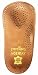 Pedag 17947 Holiday 3/4 Leather Ultra Light, Thin, Semi-Rigid Orthotic with Metatarsal Pad, and Heel Cushion, Tan, Arch Support and Padding at the Heel, Tan, Womens 8