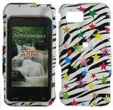 Zebra Star Hard Case Cover for Samsung Eternity A867