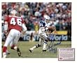 Jay Novacek Dallas Cowboys NFL Hand Signed 16x20 Photograph Receiving