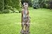 Meerkat statue home garden mother pup baby sculpture (Digital Angel Decor)
