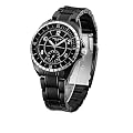 Police Navy III Black IP Watch 12207MSTB/02M