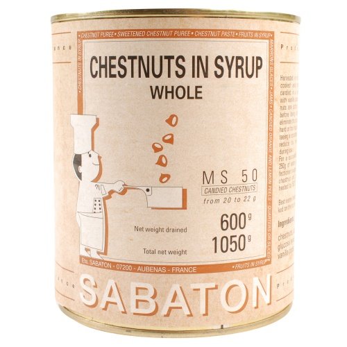 Chestnuts Whole in Syrup - 1 x 36.8 oz by Gourmet Food Store