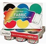Speedball Fabric Screenprinting Ink Starter Set