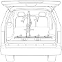 Saris Traps 35in Triple Bike Truck Bed Rack - TRK33
