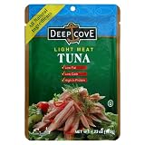 Deep Cove Chunk Light Meat Tuna in Water, 4.23-Ounce Pouches (Pack of 48)