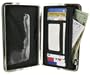 Elegant Berkshire Cayman Clutch Purse Wallet with Strap