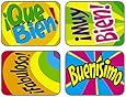 Trend Enterprises Fabuloso Spanish Hooray Words Applause Stickers Sticker