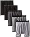 Hanes Men's 5-Pack Sports-Inspired Stripe Ringer Boxer Brief