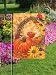 Pumpkin Wreath Mini Flag