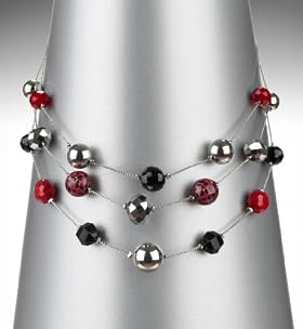 Multi-Strand Assorted Bead Necklace