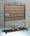 (EATS-Tuscan) Earring Holder Tree Stand Jewelry Organizer Storage Rack - Closet Jewelry Display - Vanity Accessory - Angelynn's Earring Angel
