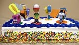 Disney Handy Manny 9 Piece Birthday Cake Topper Set with Tool Figures and Other Decorative Pieces