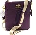 Coach Madison Leather Crossbody Messenger Swingpack Bag 43289 Plum
