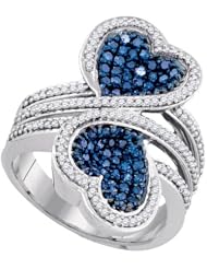 1.10CTW-DIA FASHION RING