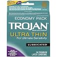 Trojan Ultra Thin Lubricated Latex Condoms 36 ea