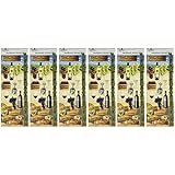 Paper House STCX-0071E 6-Pack Travel Cardstock Stickers, Wine Country
