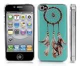 Transparent Snap-On Clear iPhone Cover Case for 4/4S iPhone -Dream Catcher Design - Height