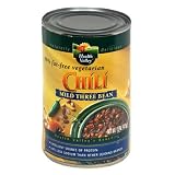 Health Valley Chunky Chili, Mild Vegetarian, 3-Bean Organic, 15-Ounce Cans (Pack of 6)
