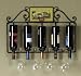 Kitchen & Housewares : Wines of the World Metal Wall Wine Rack
