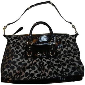 Coach Ashley Signature Sateen Large Satchel