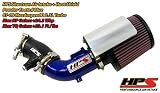 07-09 Mazda Mazdaspeed3 Mazdaspeed 3 2.3L Turbo HPS Short ram Air Intake Kit Powder Coated Blue 08
