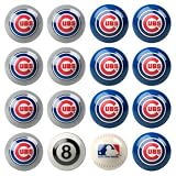 Chicago Cubs MLB Home vs. Away Billiard Balls Full Set (16 Ball Set) by Imperial International
