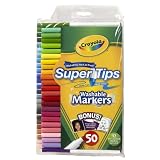Crayola 50ct Washable Super Tips with Silly Scents