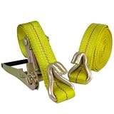 Neiko Ratchet Tie Down J Hook 2in. x 27ft