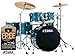Tama Imperialstar 6-Piece Complete Drum Set with Meinl HCS Cymbals - FREE PROMO CYMBAL PACK - Hairline Blue