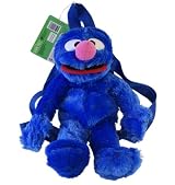 Grover Plush Backpack - Sesame Street Kids Bag