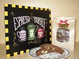 Gourmet Food : 8 Piece Bag Organic Chocolate Cappuccino Biscotti by Peggy's Biscotti