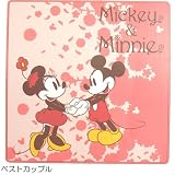 ミッキーマウス&ミニーマウス◎センターラグ2.2帖（ホットカーペット＆床暖房対応）☆ディズニーキャラクターグッズ（じゅうたん）通販☆【ベストカップル（ピンク）】