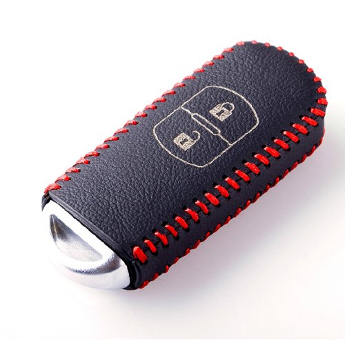 Manso High Quality Mazda 12 13 CX-5 CX5 2012 2013 Key Wallet Car Genuine Leather Key Cover Auto Parts for Mazda CX-5