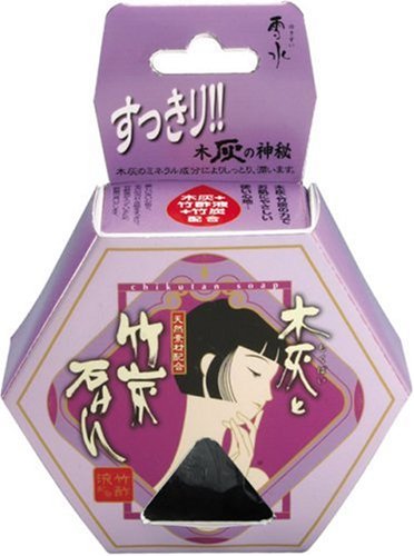 木灰と竹炭石けん 100g