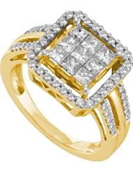 1.00CTW DIAMOND INVISIBLE RING