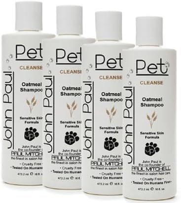 John Paul All-Purpose Oatmeal Shampoo 16 fl oz (Pack of 4)