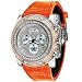 Glam Rock Women's GR80104 Special Edition Collection Chronograph Diamond Leather Watch