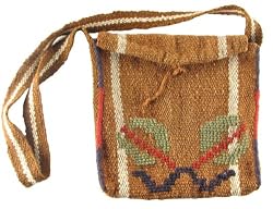 CLEARANCE! Handmade ARTISAN Pure Alpaca Natural Fiber Mini Tote - Andean Tradition